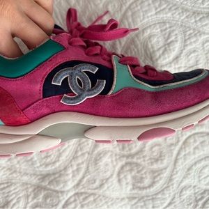 Chanel sneakers size 37 preowned